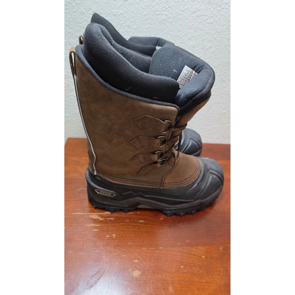 Baffin Control Max Winter Boots Mens 9 Brown Leather Snow EPIC-M004 Waterproof